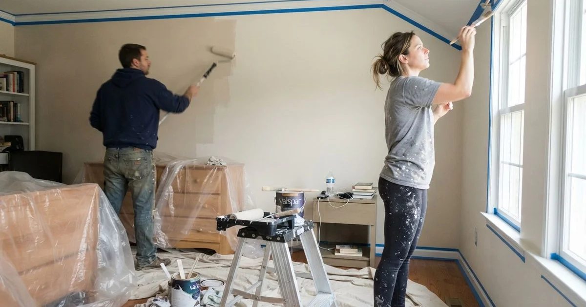 What to expect from an interior painting job, from prep to final walkthrough