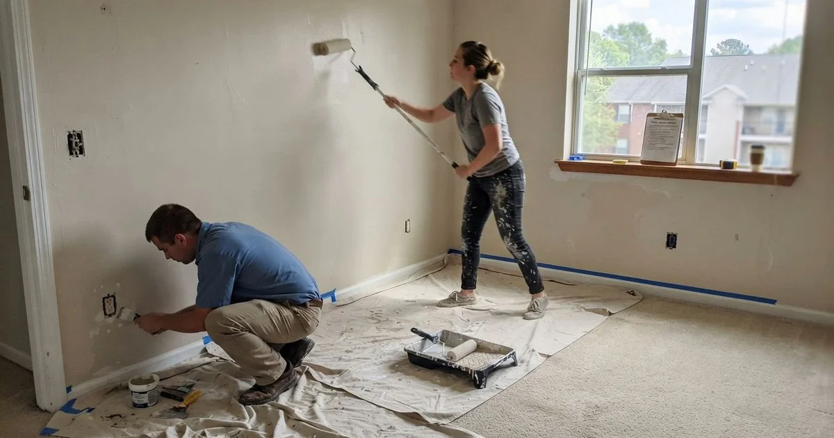 Keeping a rental or commercial property painted between tenants